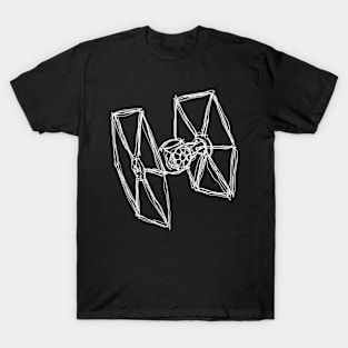 Tie Fighter Contour T-Shirt